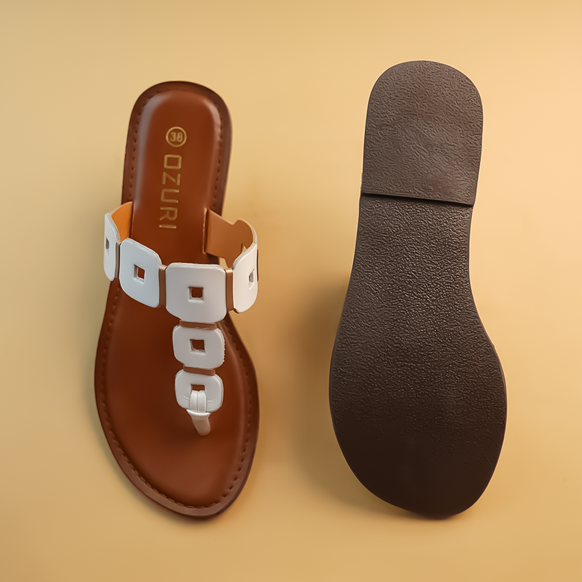 Fabiola Leather Flats