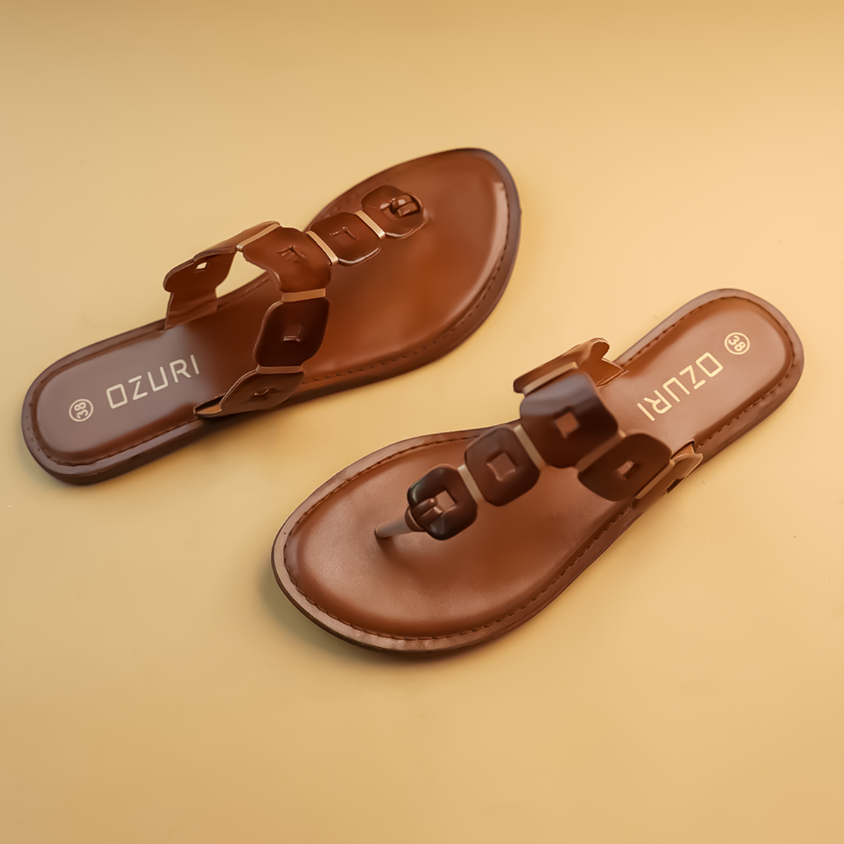 Fabiola Leather Flats