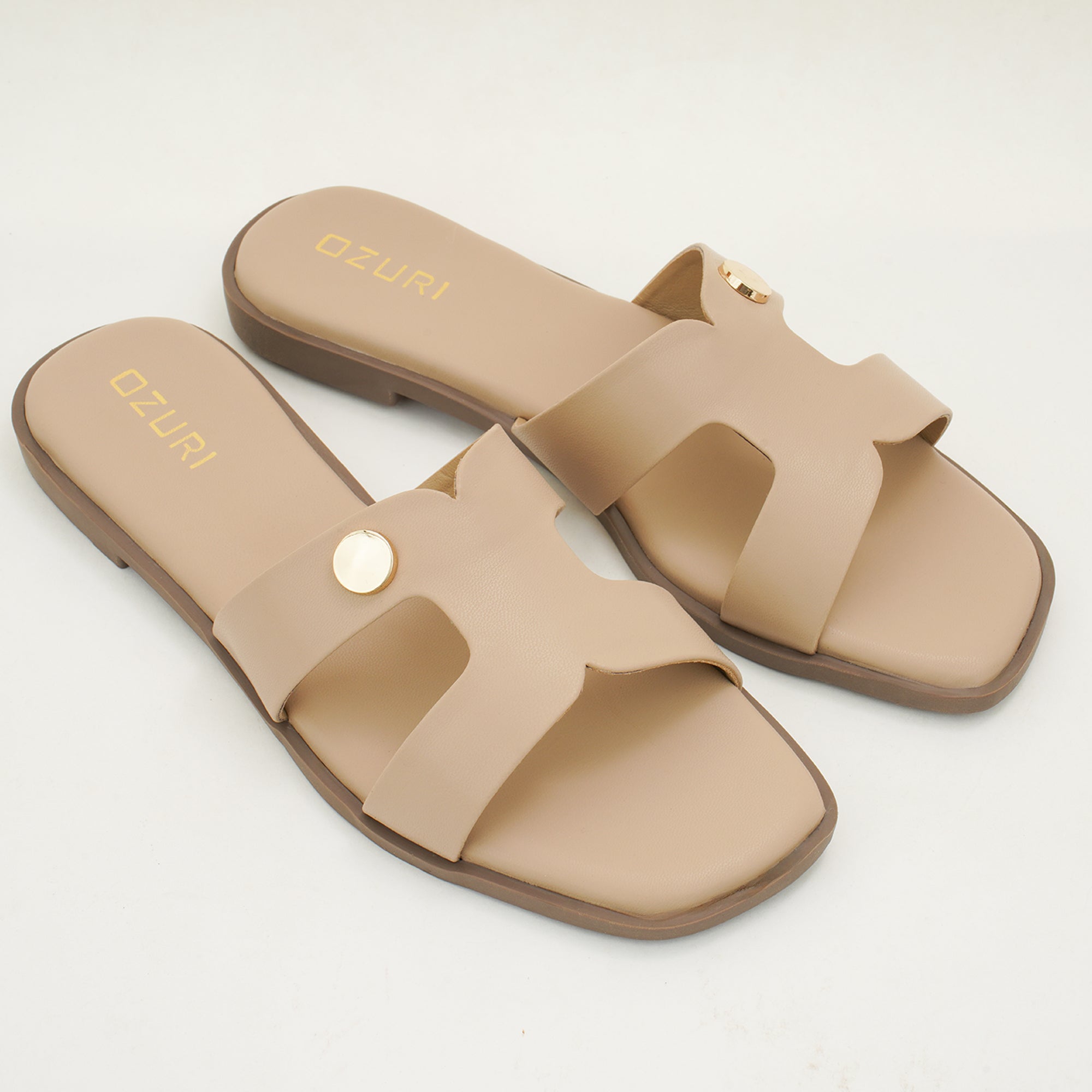 Stylish Slip-On Flat Sandals