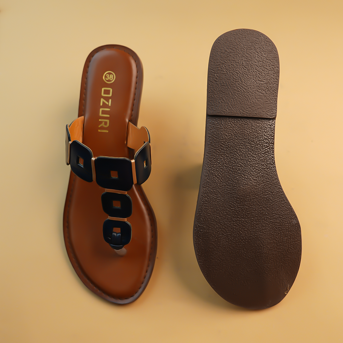 Fabiola Leather Flats
