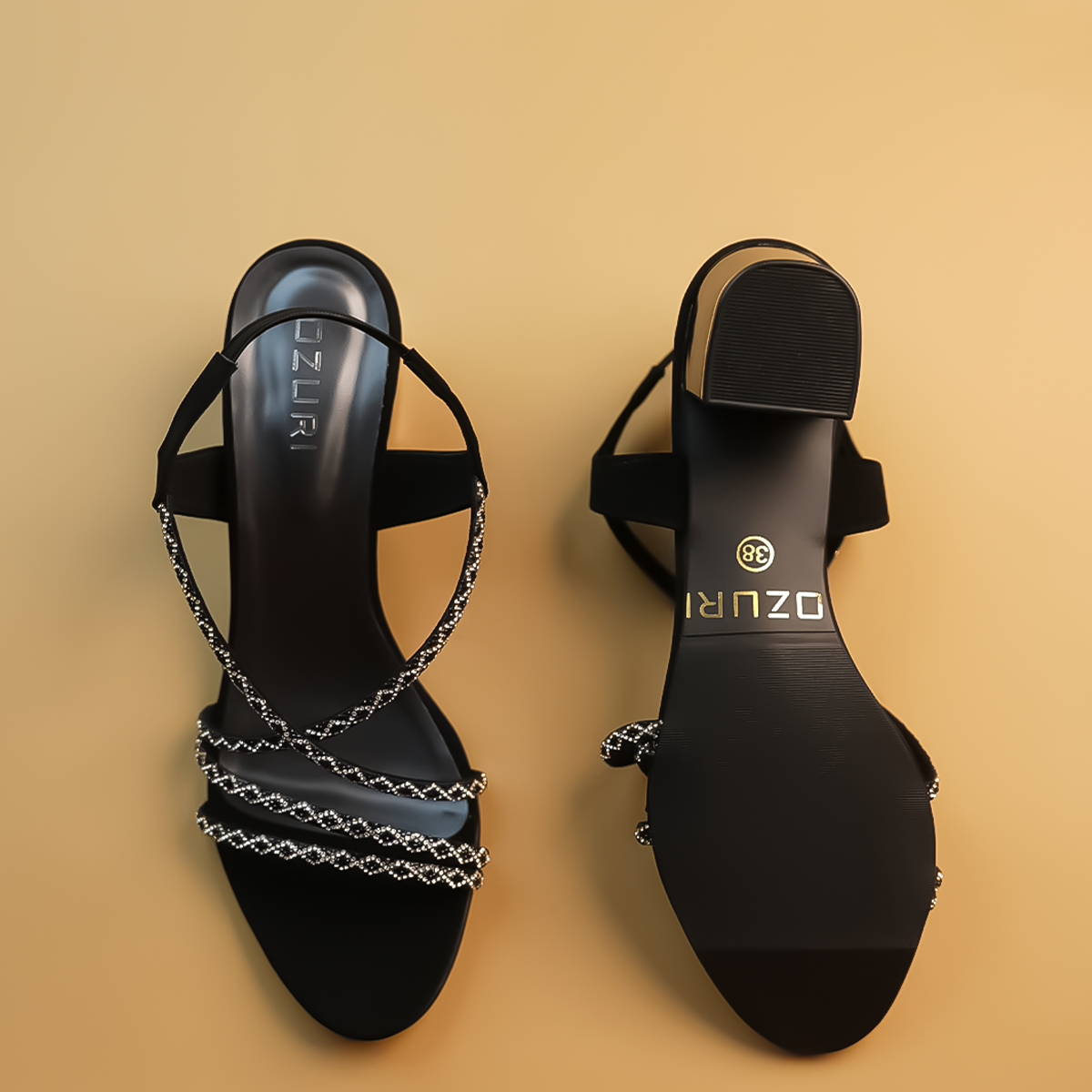 Azul Strappy Heels