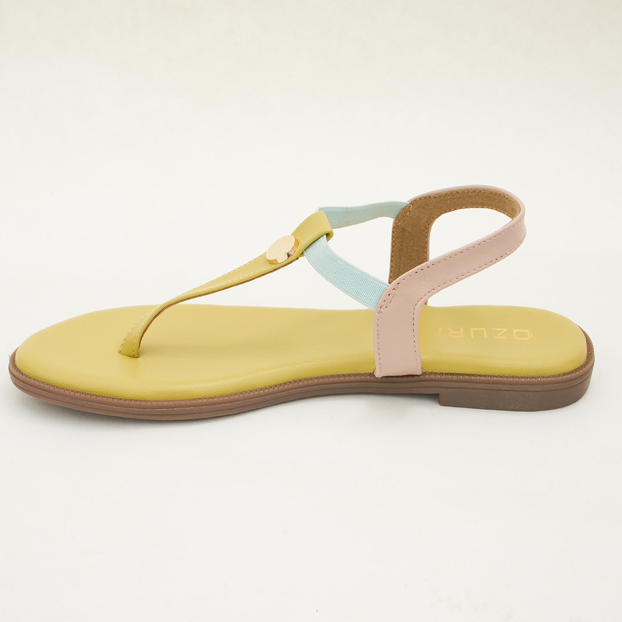 Chic Casual T-Strap Flat Sandals