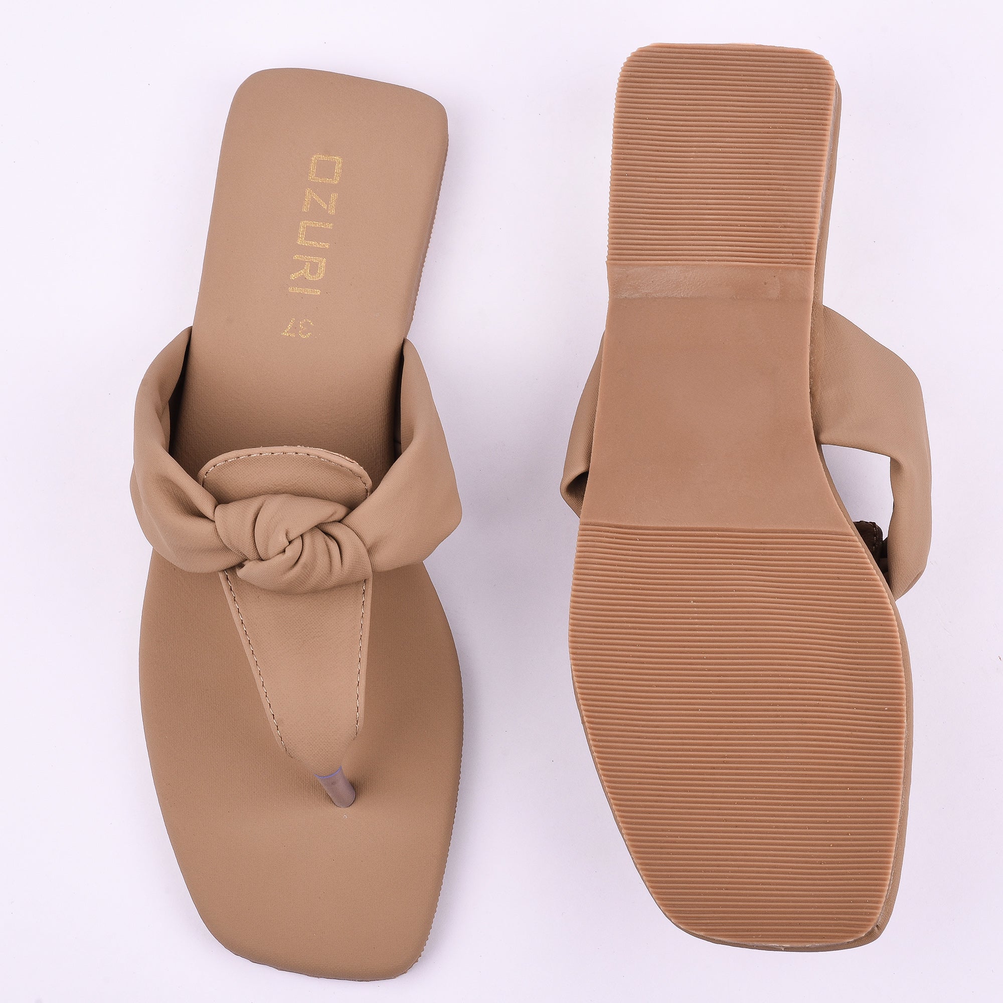 Trendy Knotted Strap Flat Sandal for Women