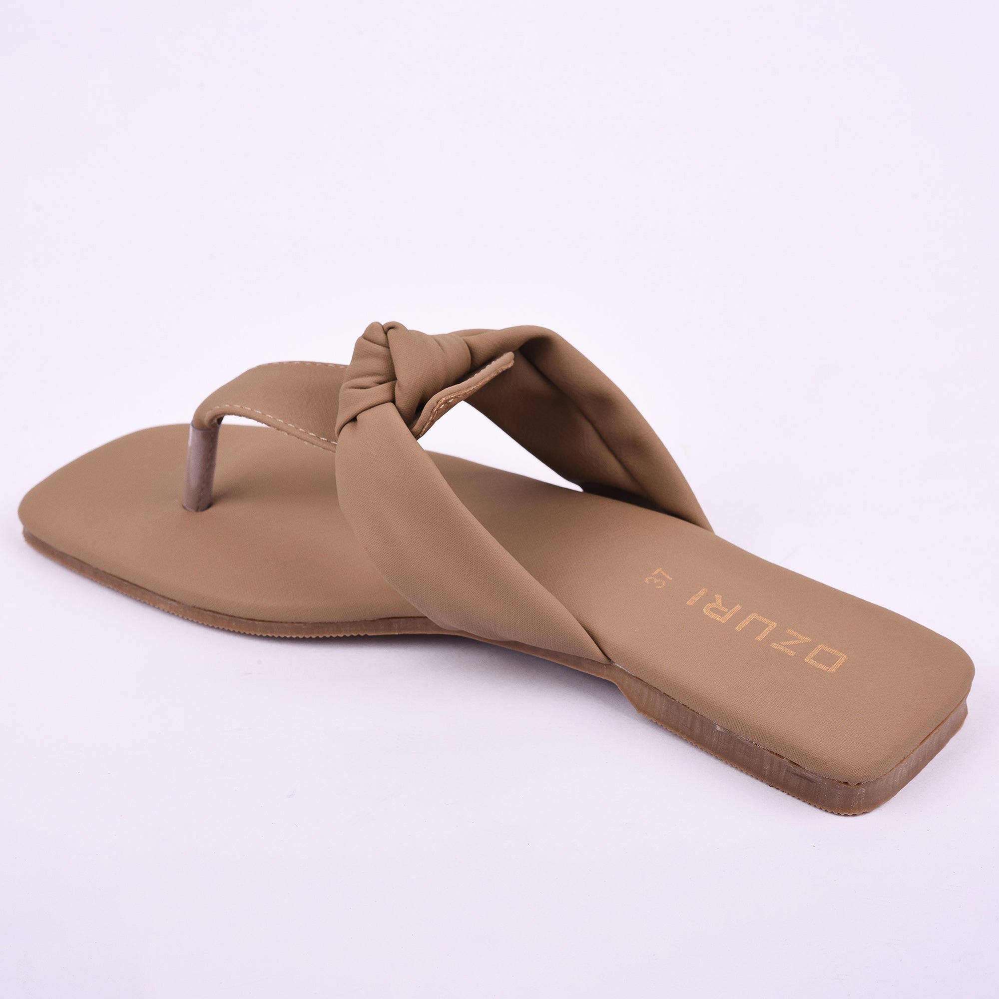 Trendy Knotted Strap Flat Sandal for Women