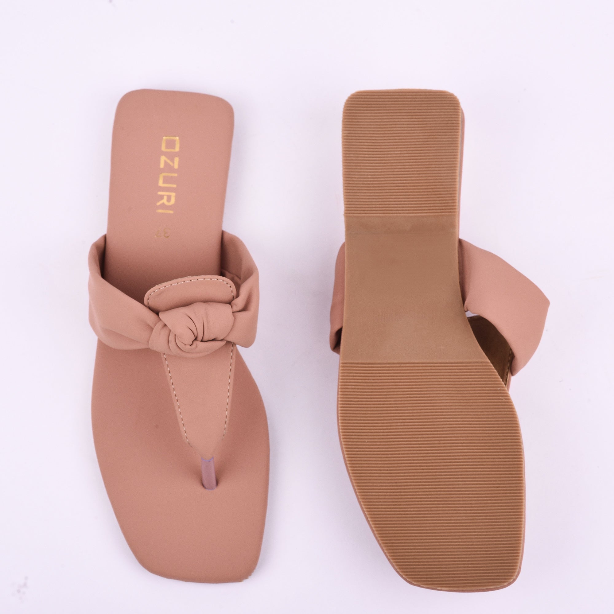 Trendy Knotted Strap Flat Sandal for Women