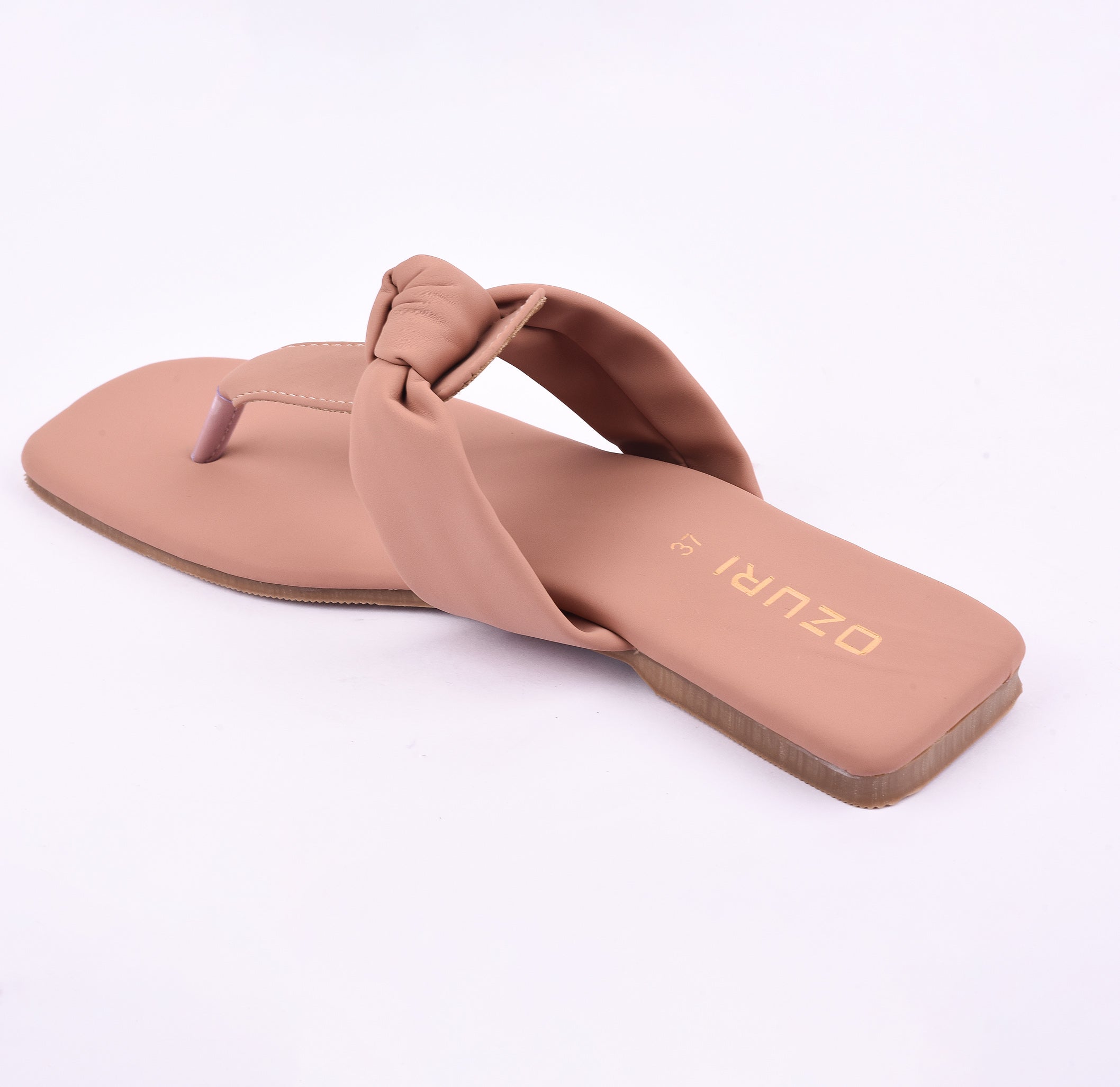 Trendy Knotted Strap Flat Sandal for Women