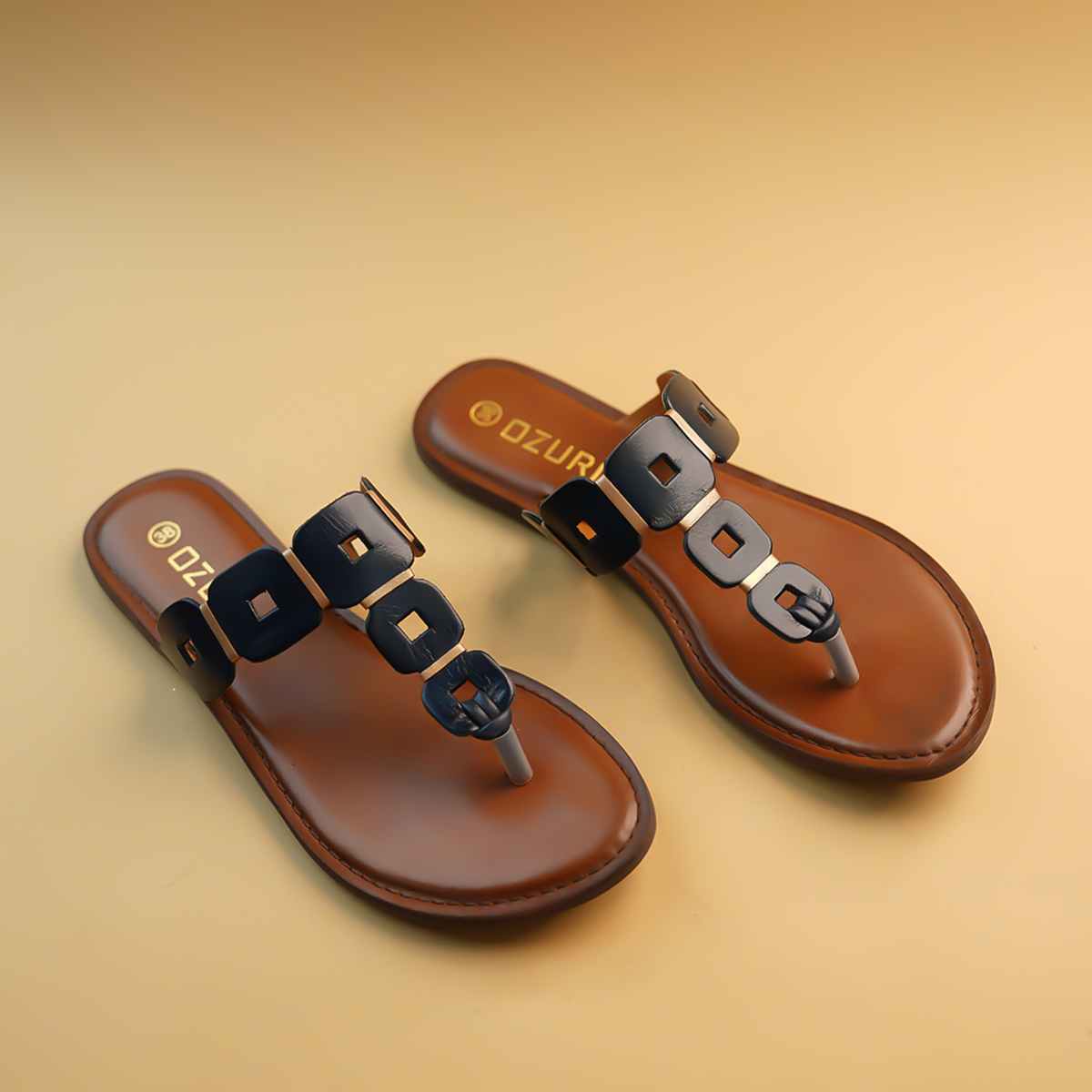 Fabiola Leather Flats