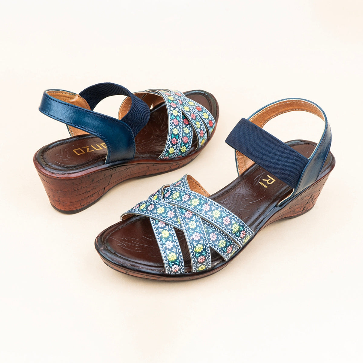 Willow Leather Wedges