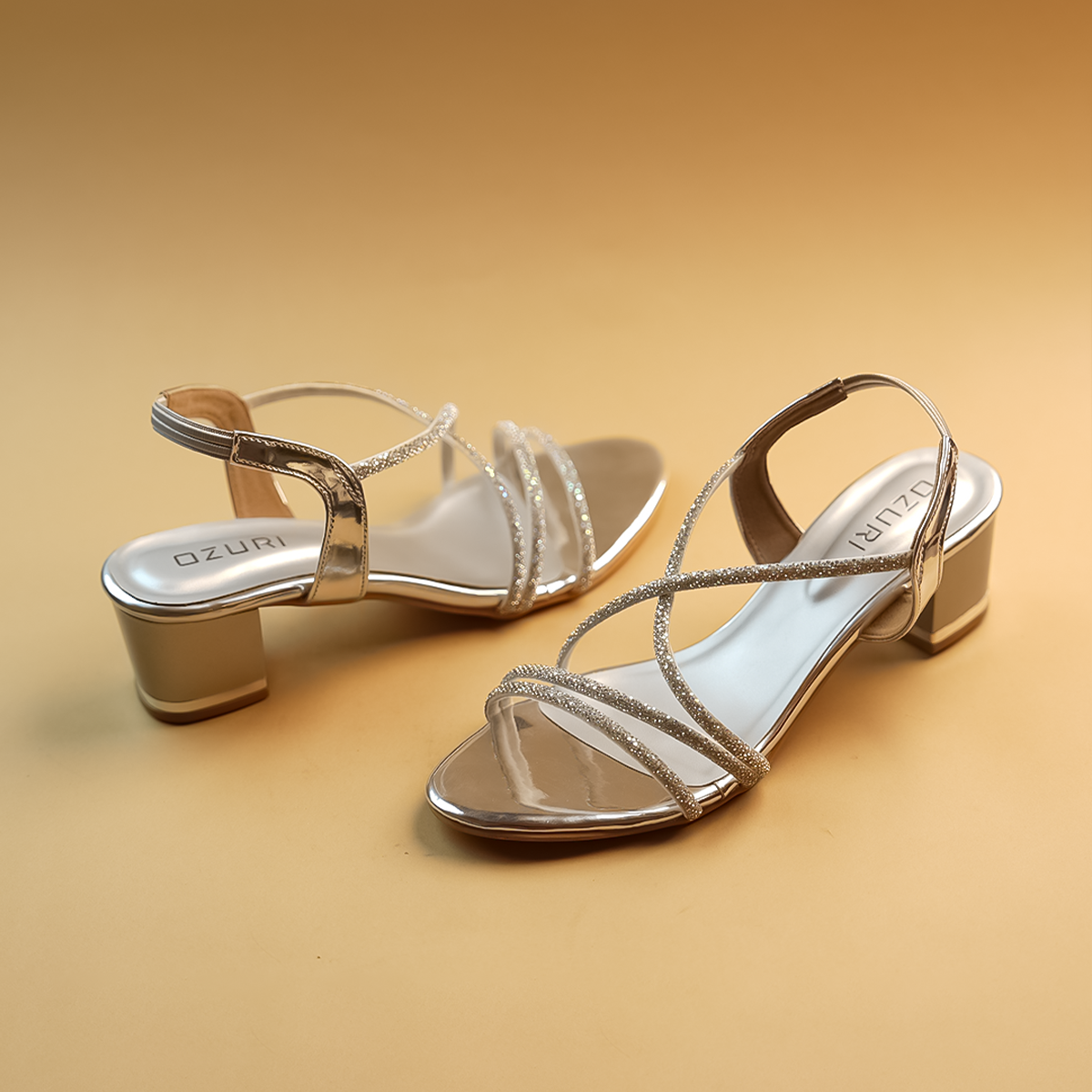 Azul Strappy Heels