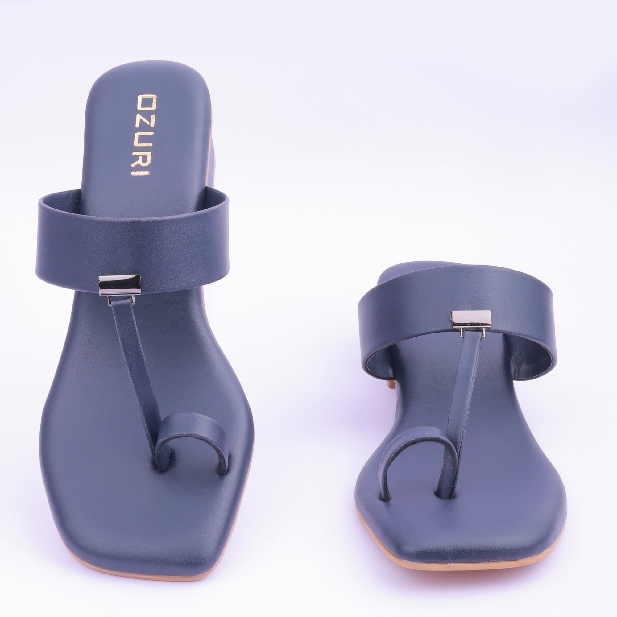Stylish Toe Ring Block Heel Sandals for Women