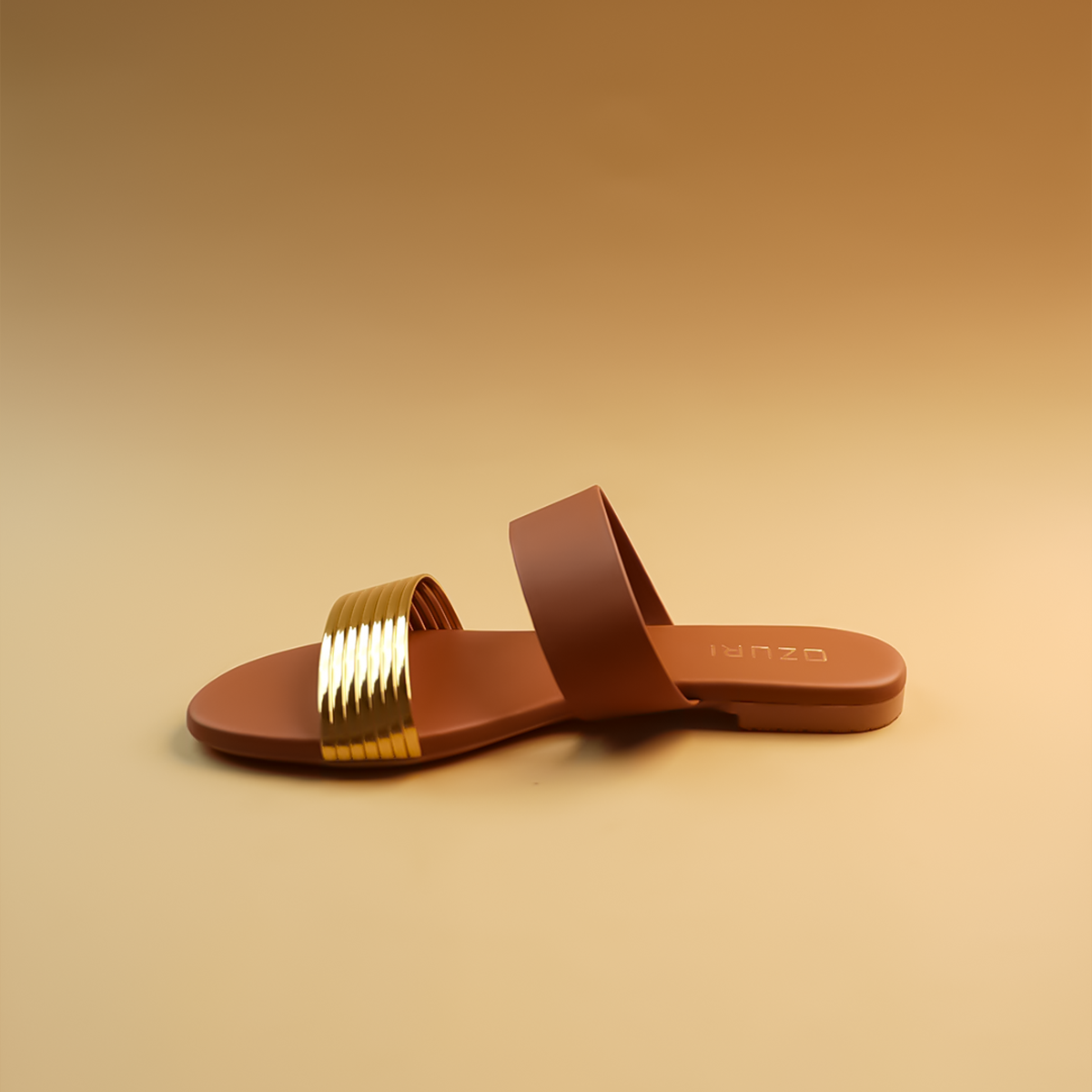 Adela Metallic Flats