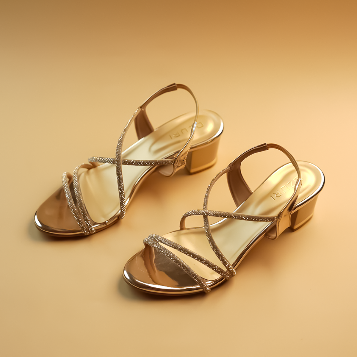 Azul Strappy Heels