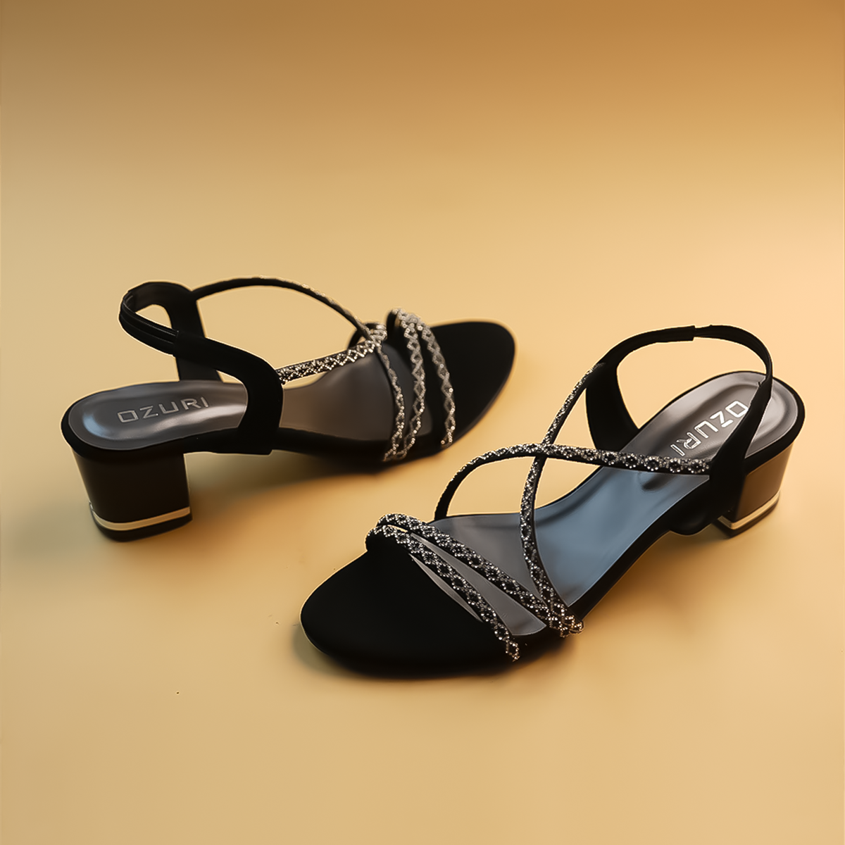 Azul Strappy Heels