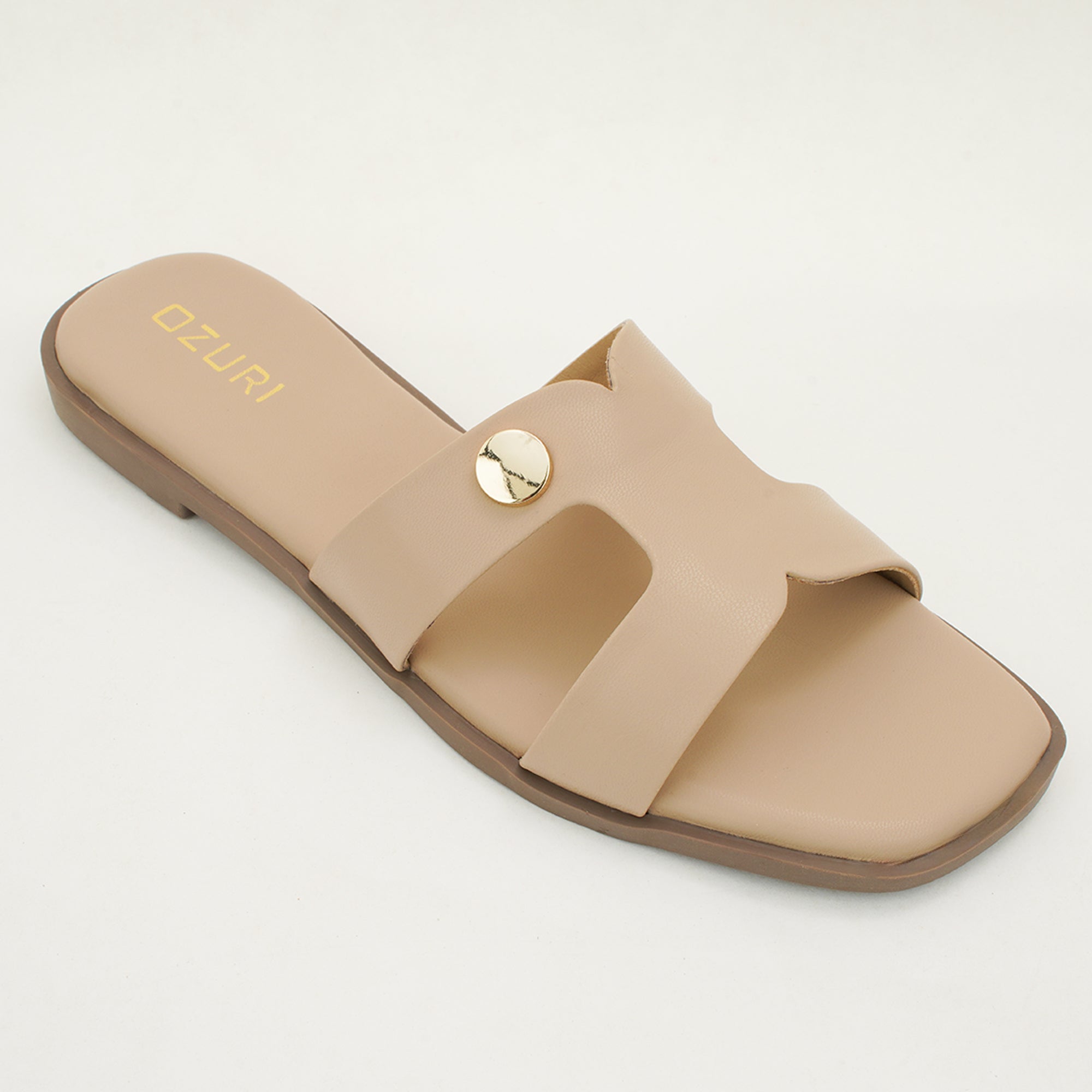 Stylish Slip-On Flat Sandals