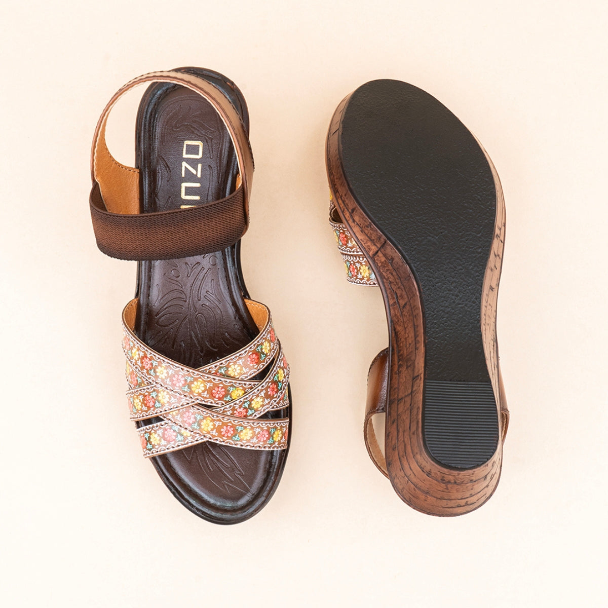 Willow Leather Wedges