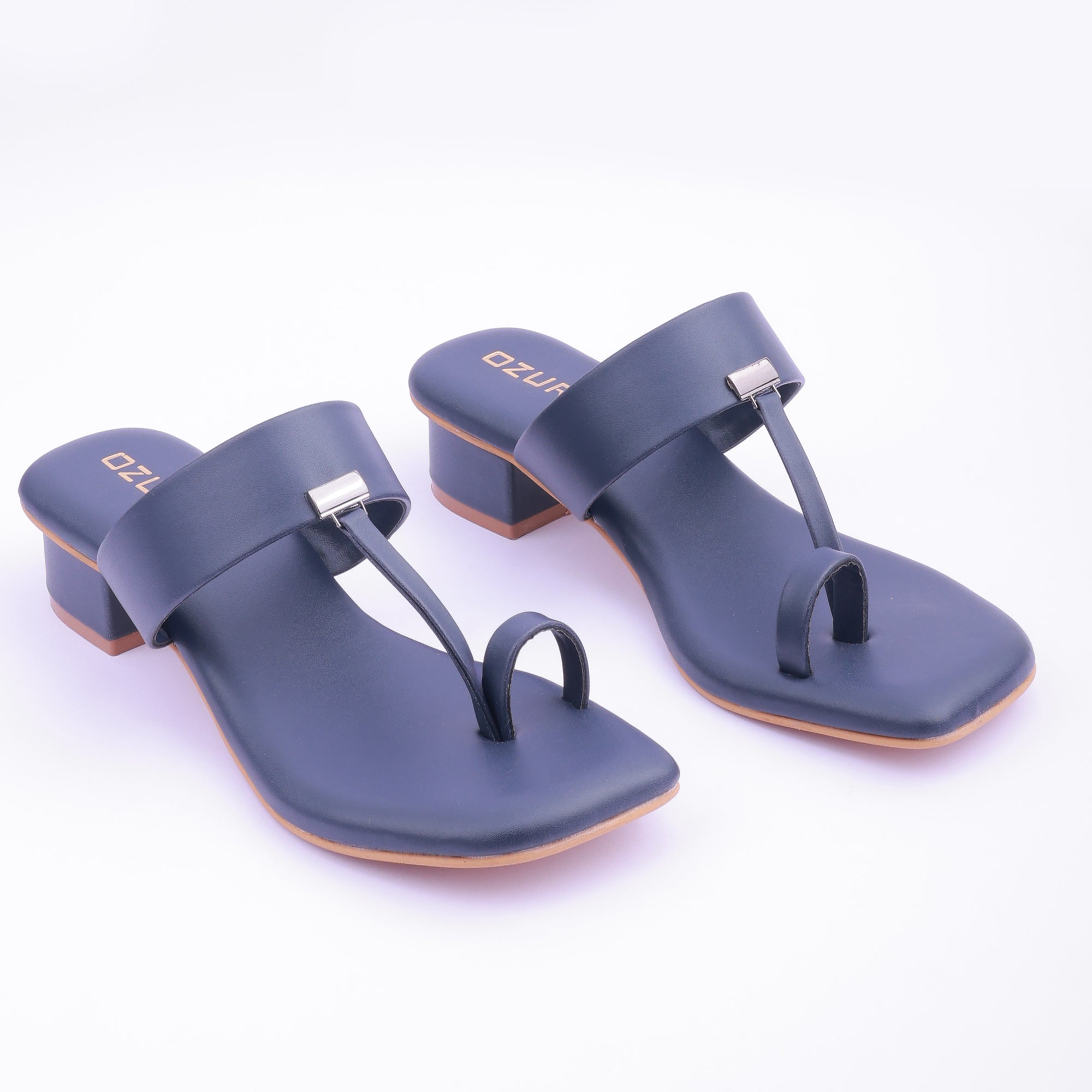 Stylish Toe Ring Block Heel Sandals for Women