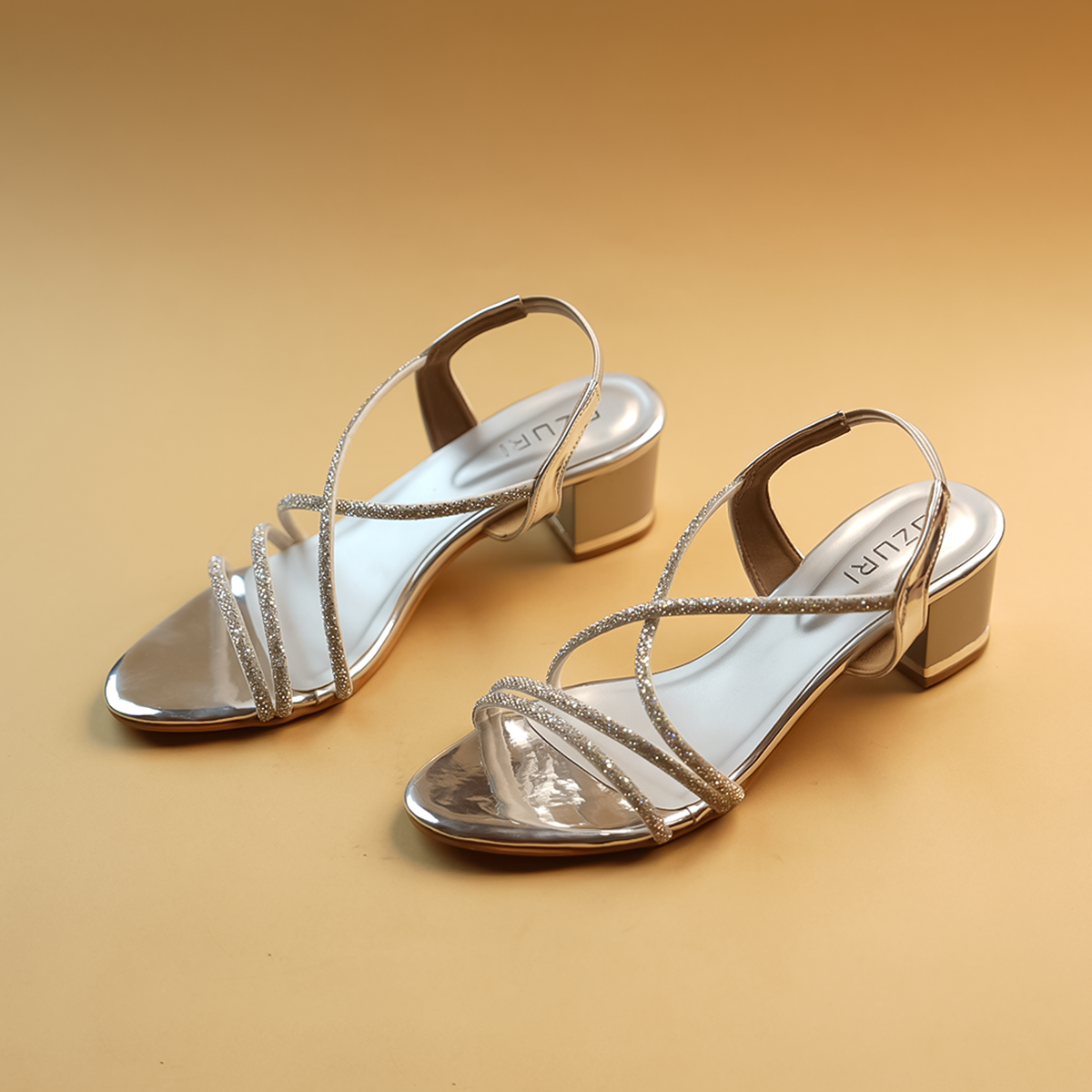 Azul Strappy Heels