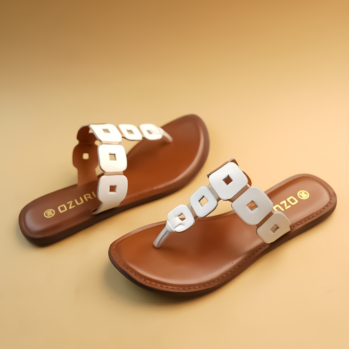 Fabiola Leather Flats