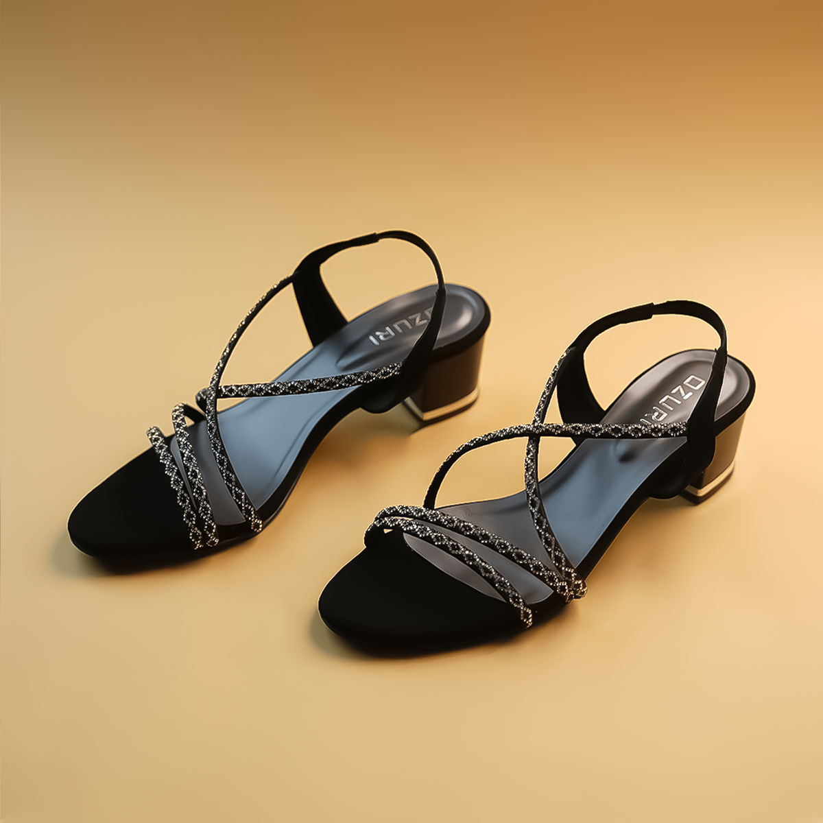 Azul Strappy Heels