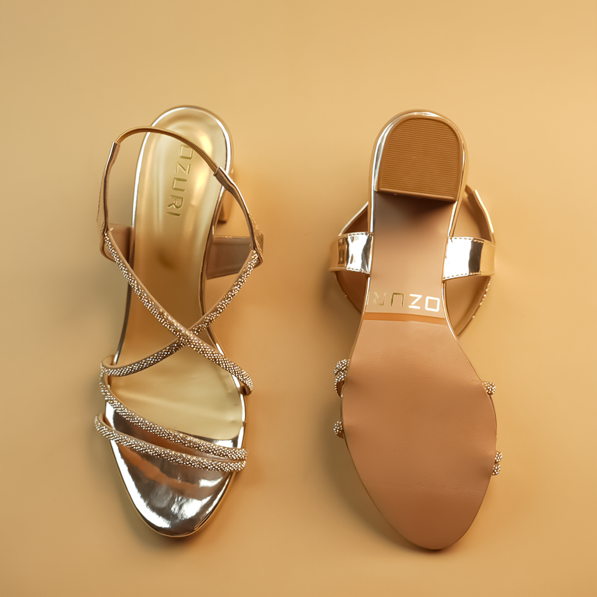 Azul Strappy Heels