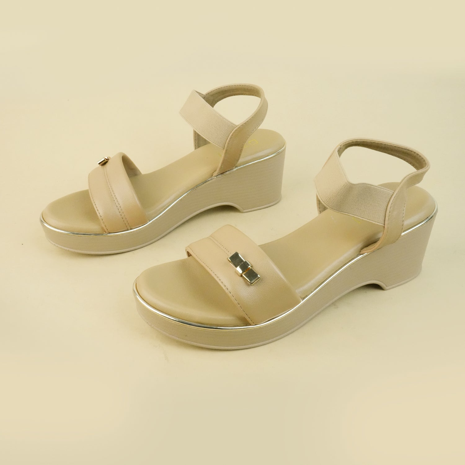 BRYNLEE Backstrap Wedge Heel Sandals