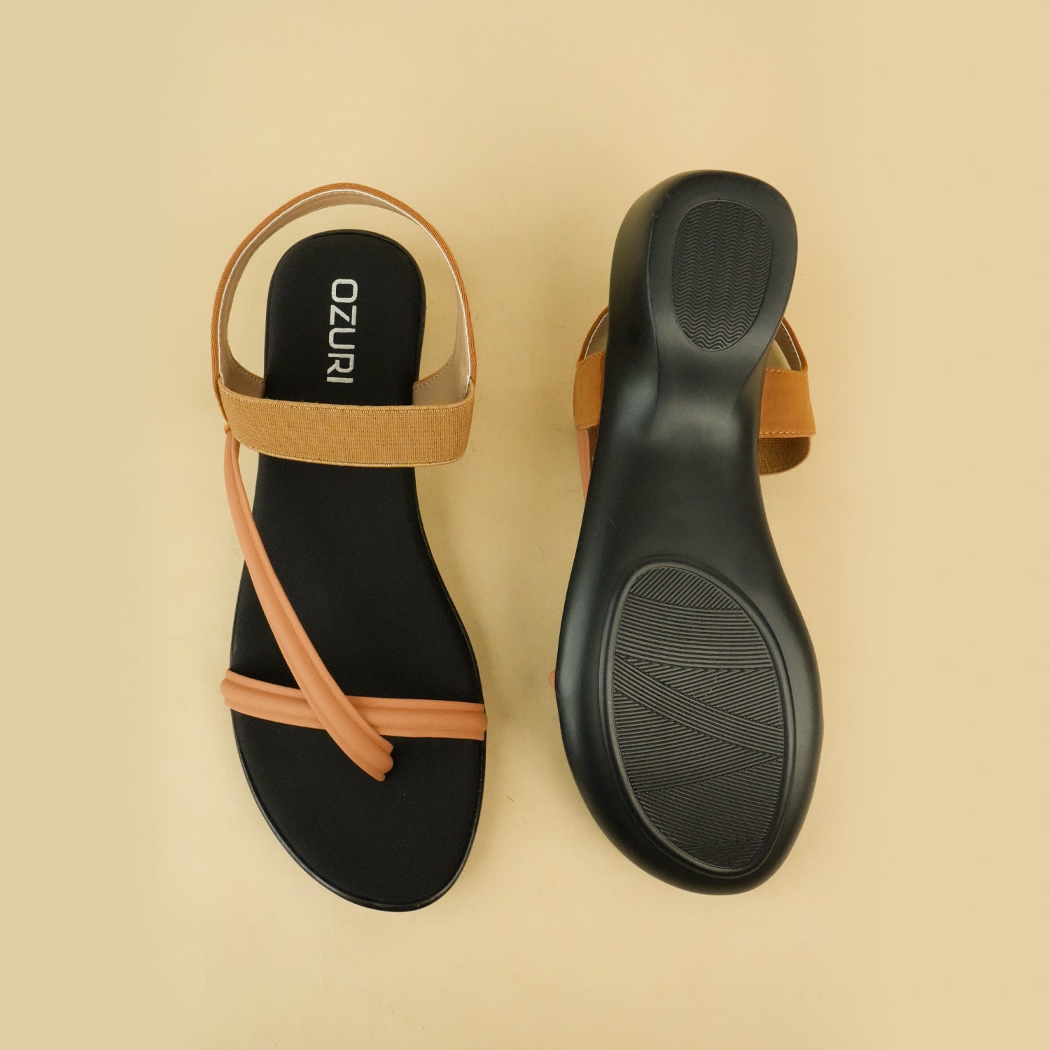 JORDYN Roman Strappy Comfort Sandals