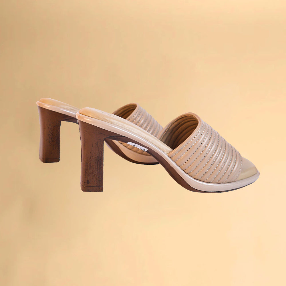 Nitara Wooden  Heels