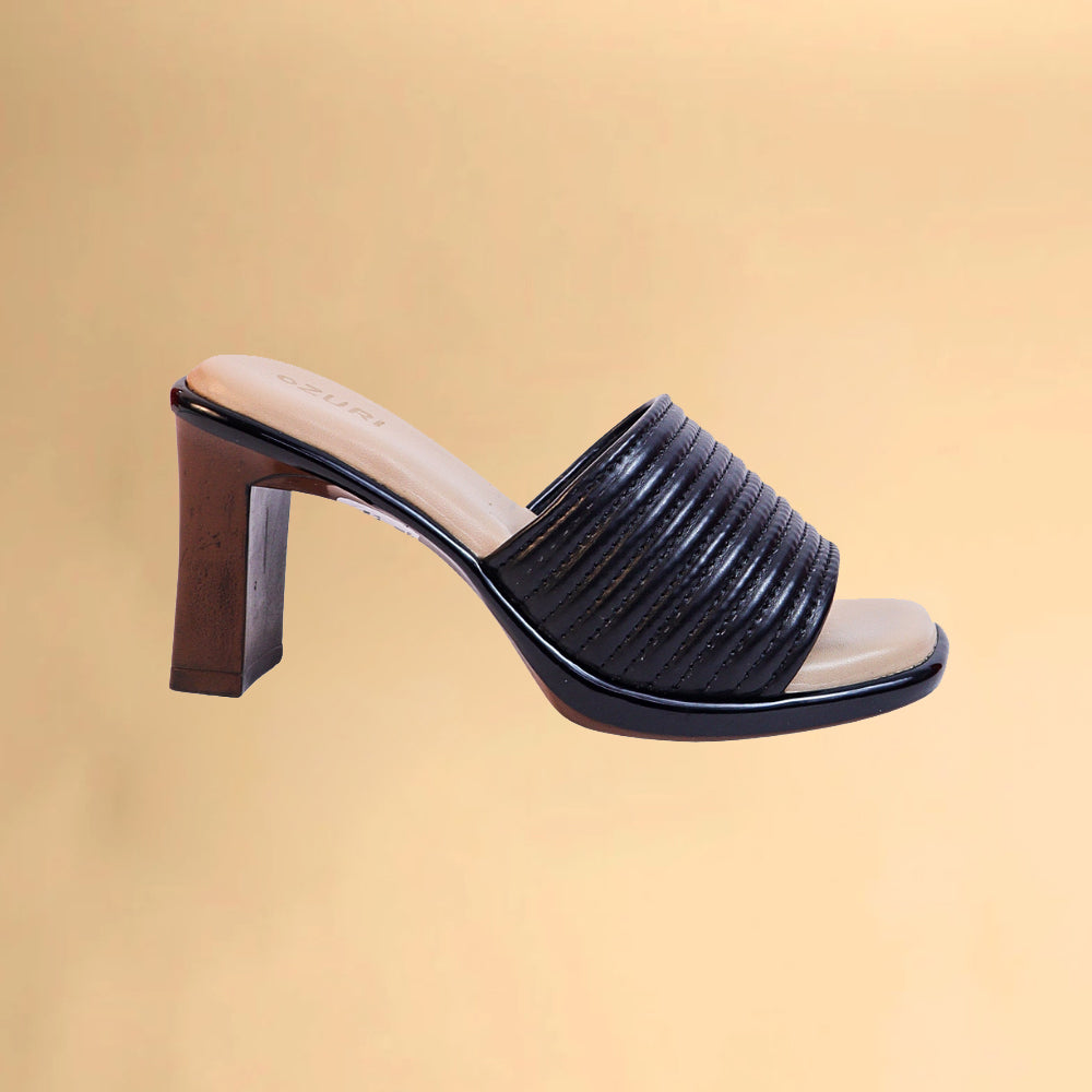 Nitara Wooden  Heels