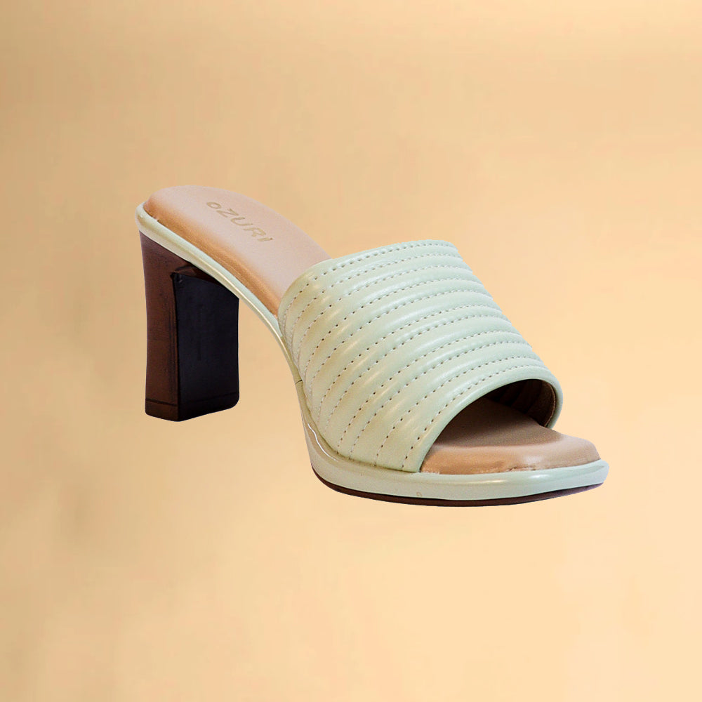 Nitara Wooden  Heels