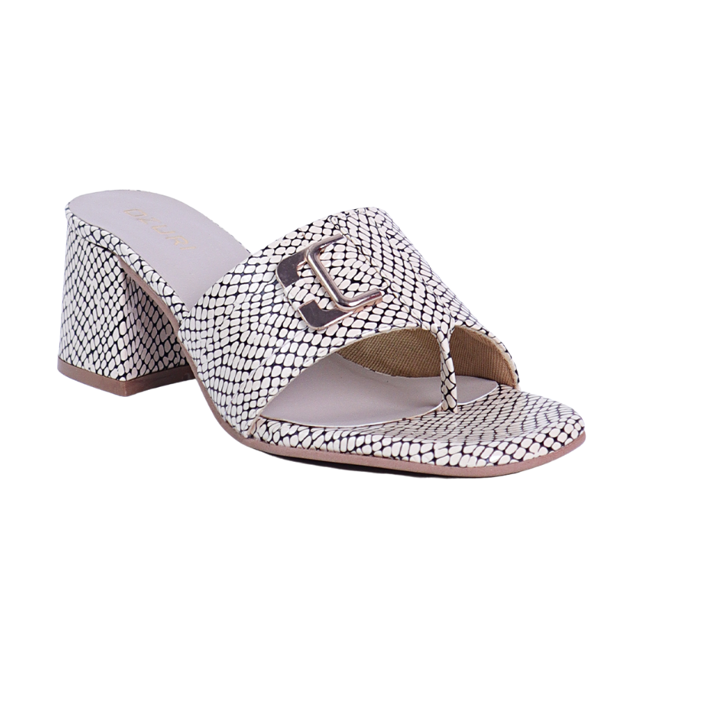 Emma Snake Print Synthetic Leather