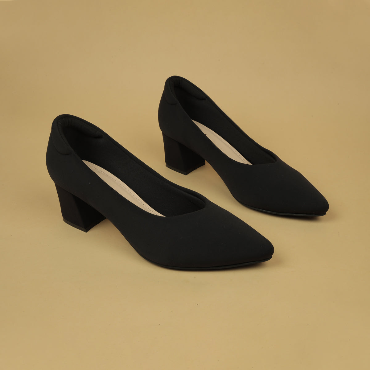 Morgan Satin Pumps