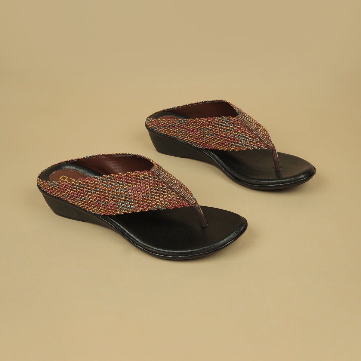 Shama Embroidered Slip Ons