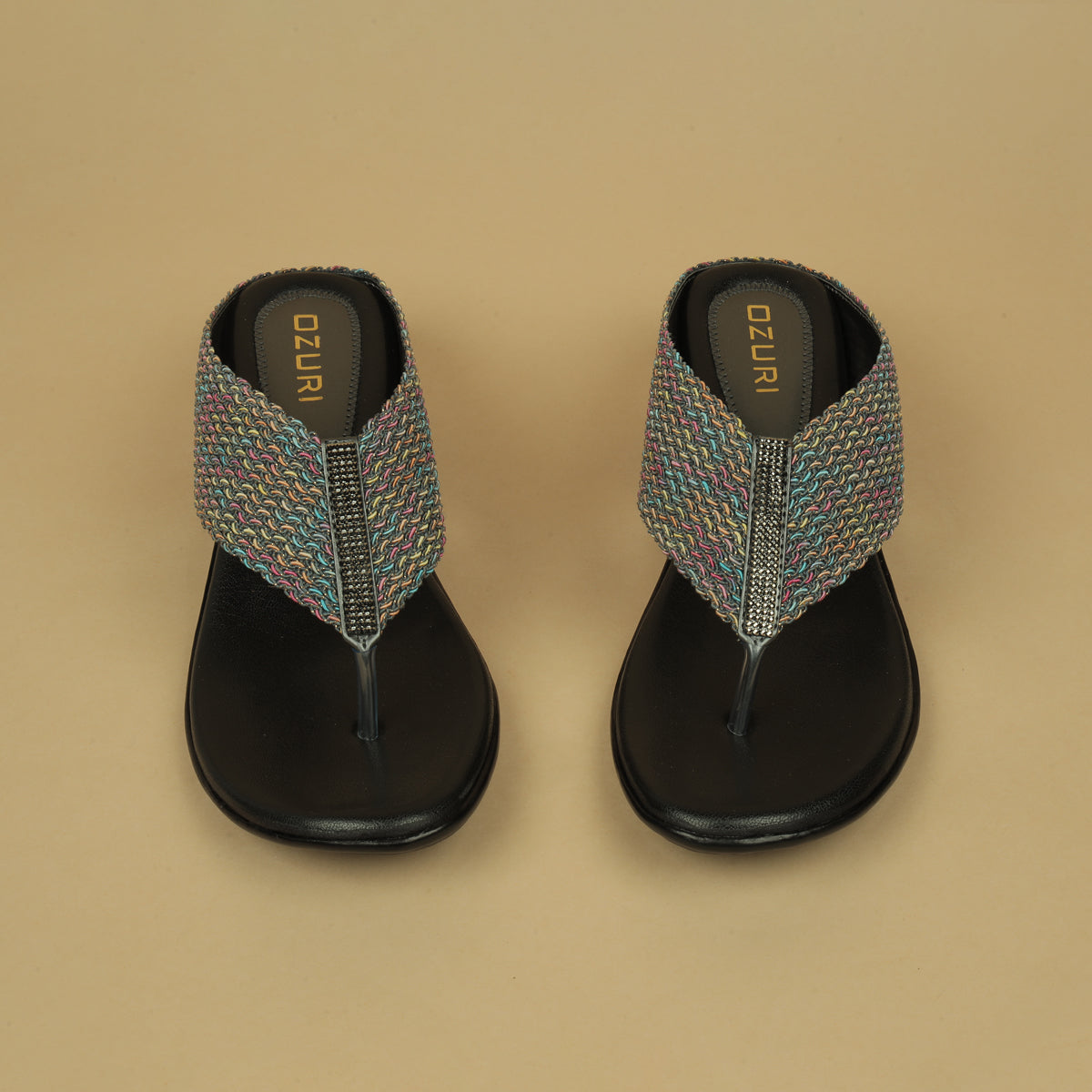 Shama Embroidered Slip Ons