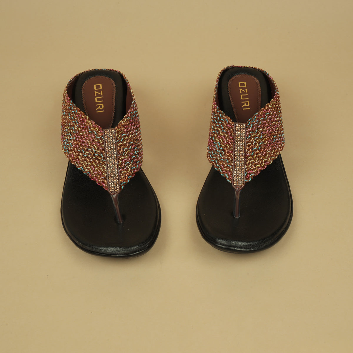 Shama Embroidered Slip Ons