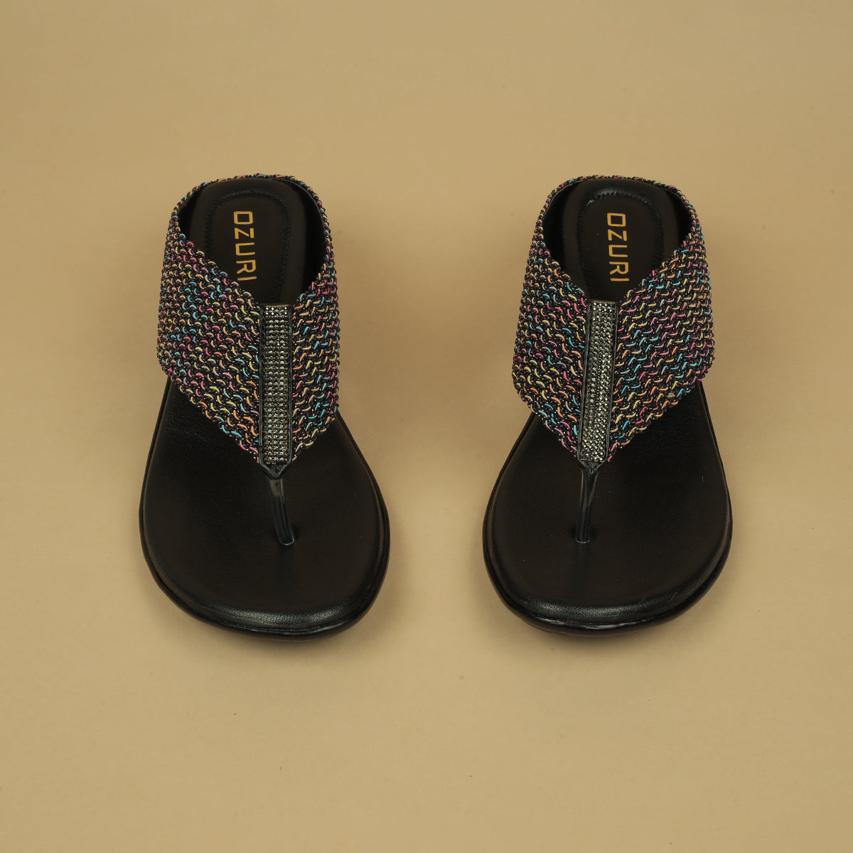 Shama Embroidered Slip Ons