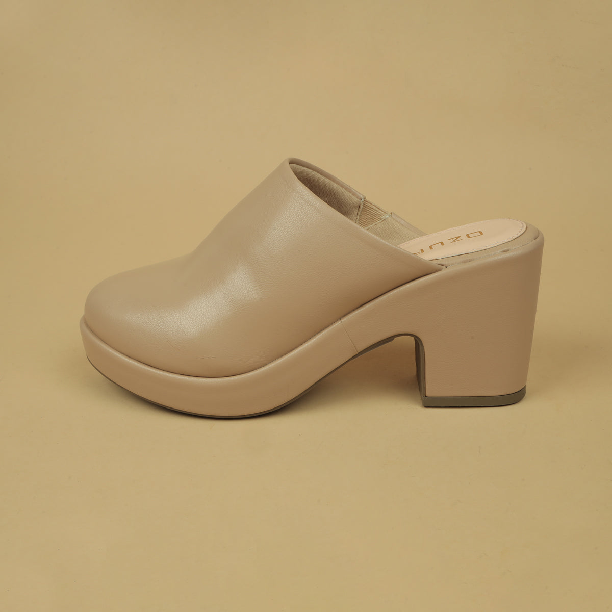 Fiona Solid High Mules