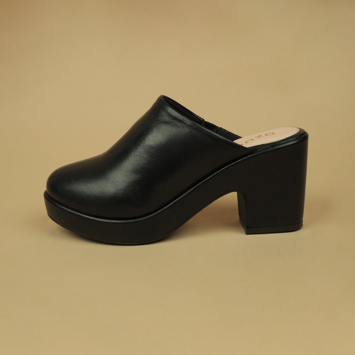 Fiona Solid High Mules