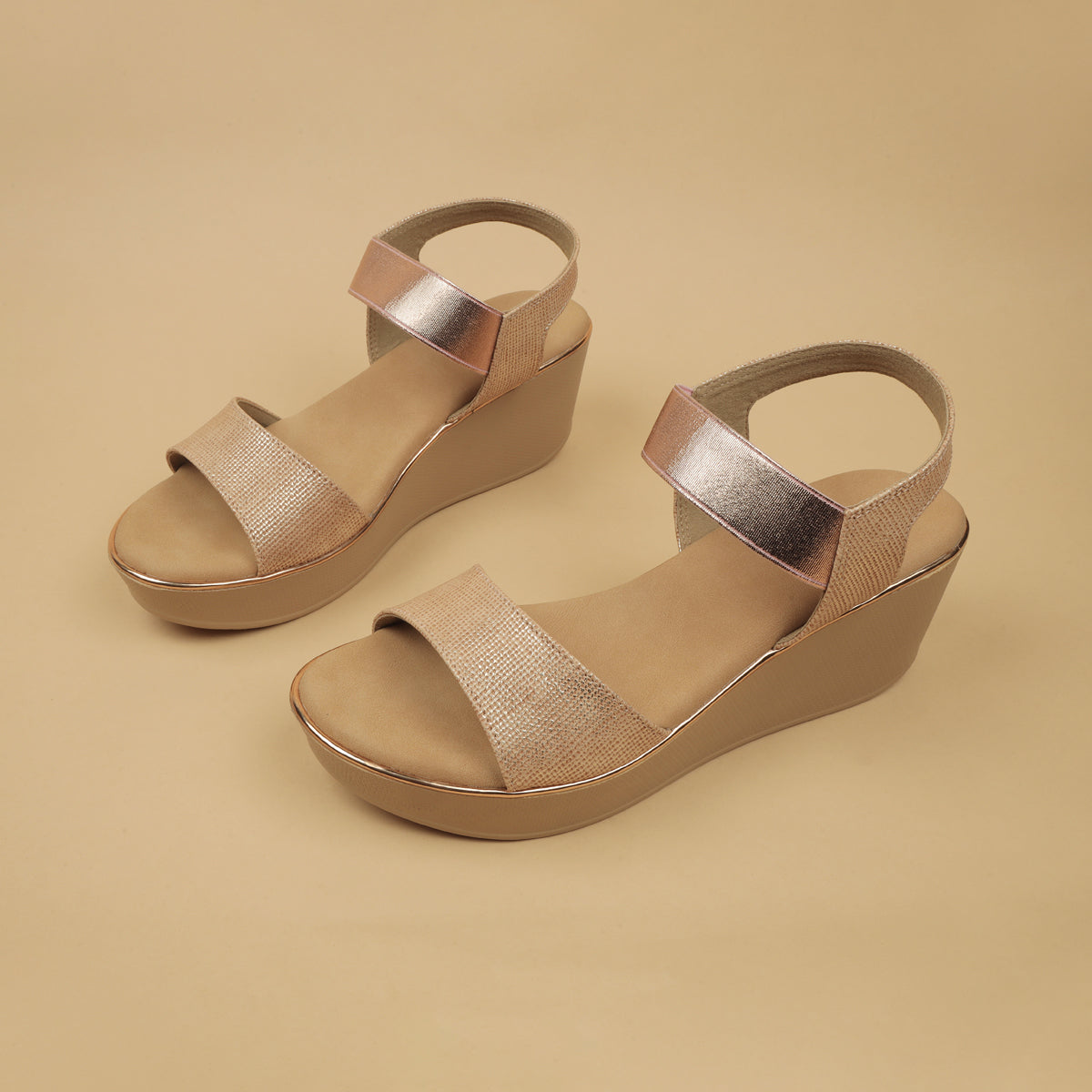 Laurel Textured Wedges