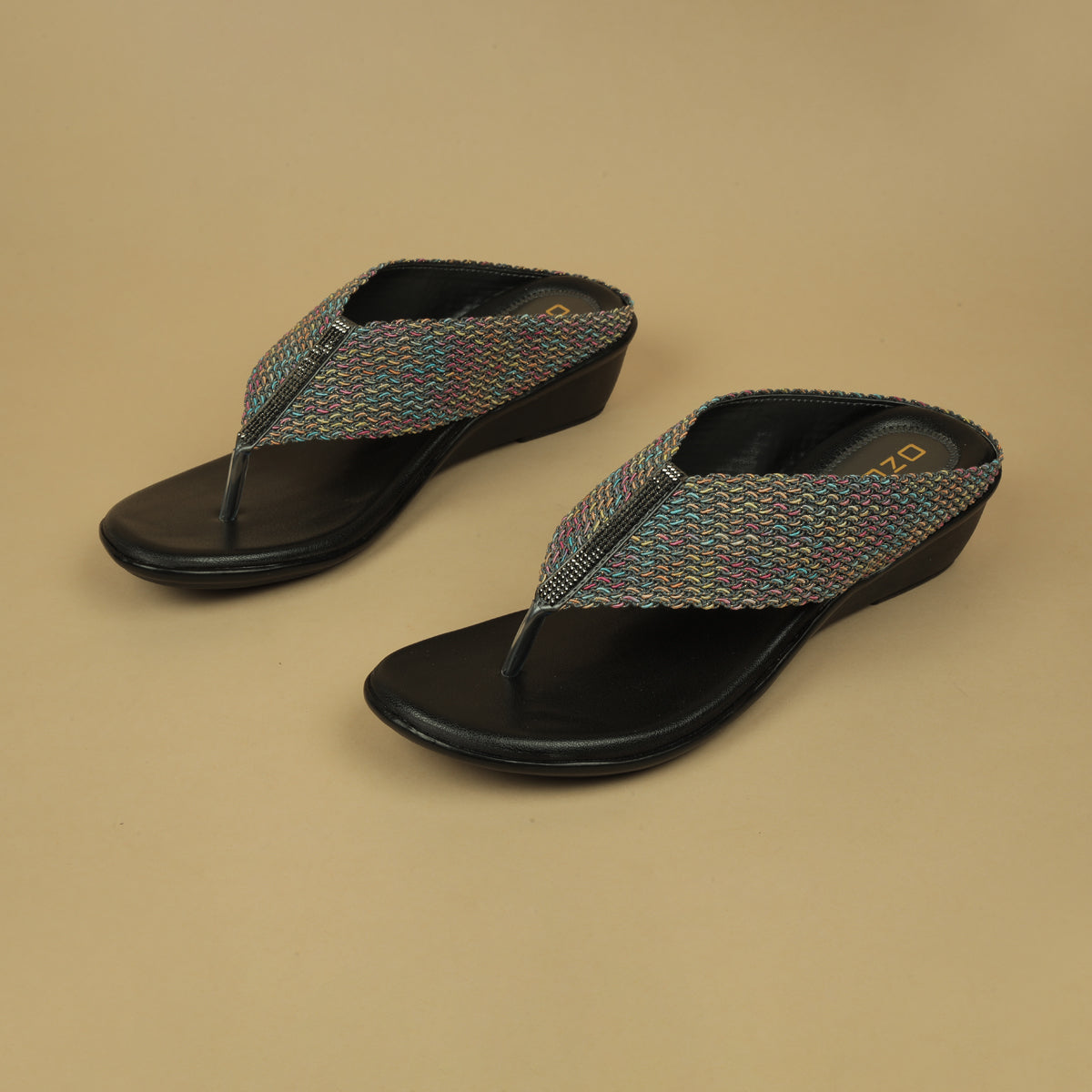 Shama Embroidered Slip Ons