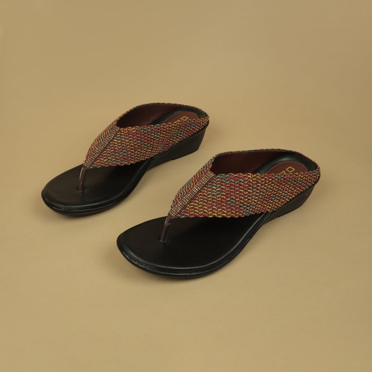 Shama Embroidered Slip Ons