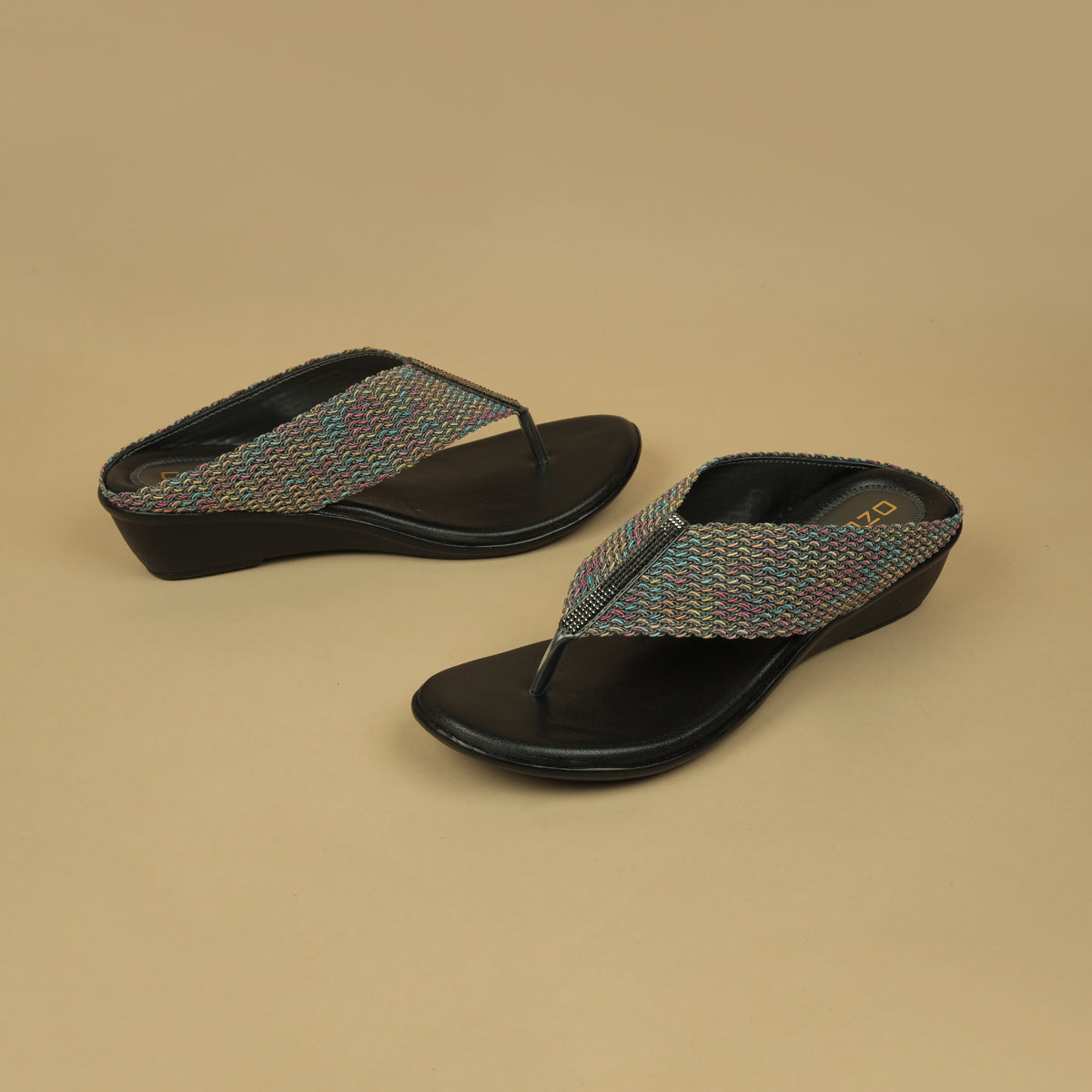 Shama Embroidered Slip Ons