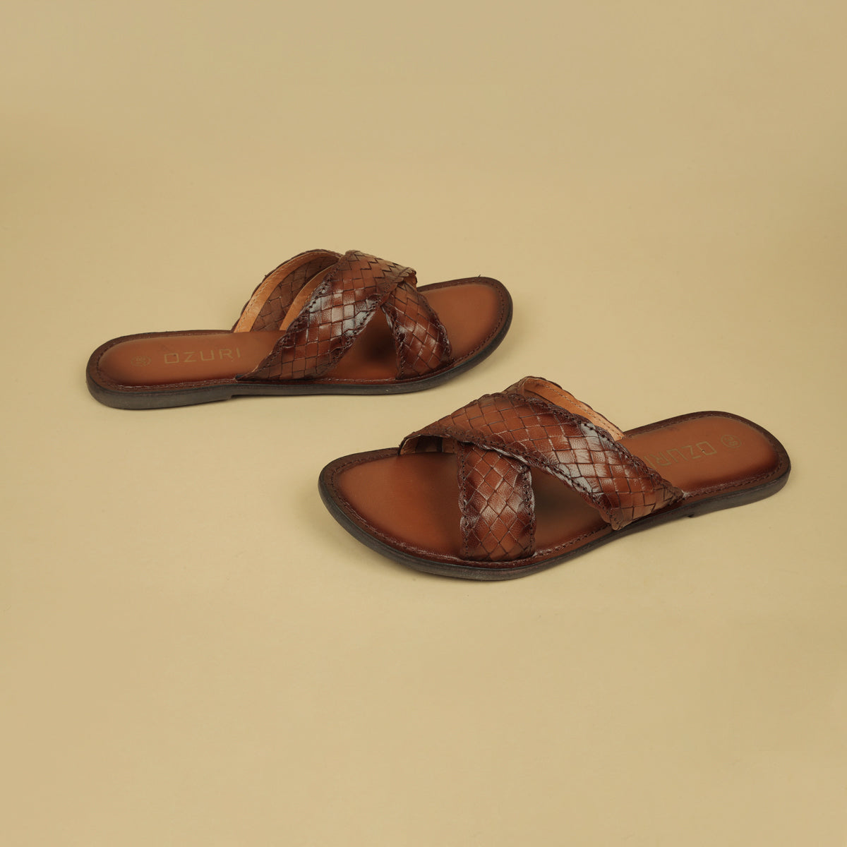 Merlin Leather Flats