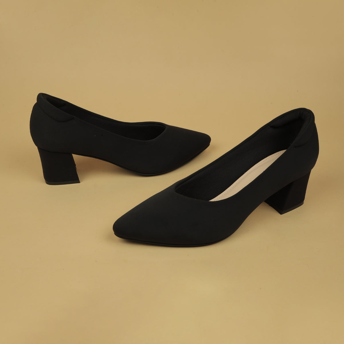 Morgan Satin Pumps