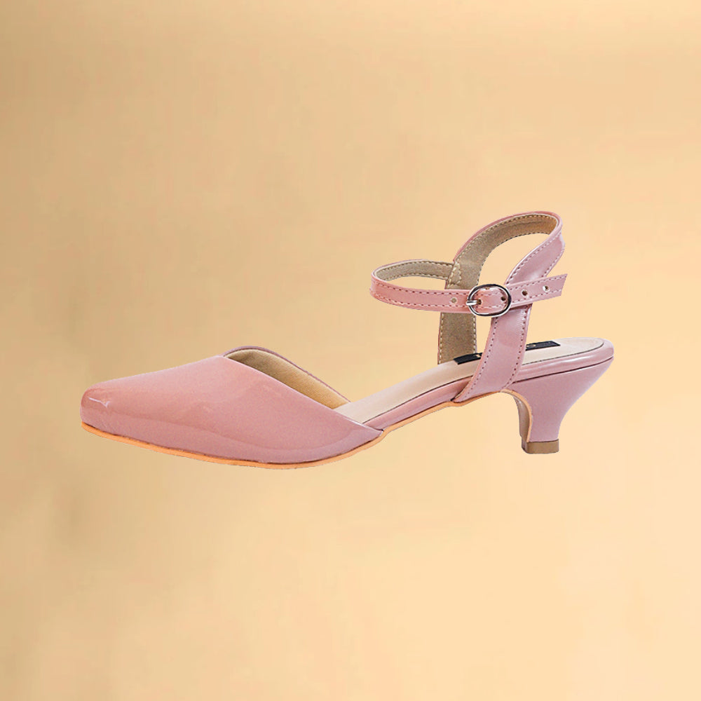 kayla Toe Kitten Heeled Sandals