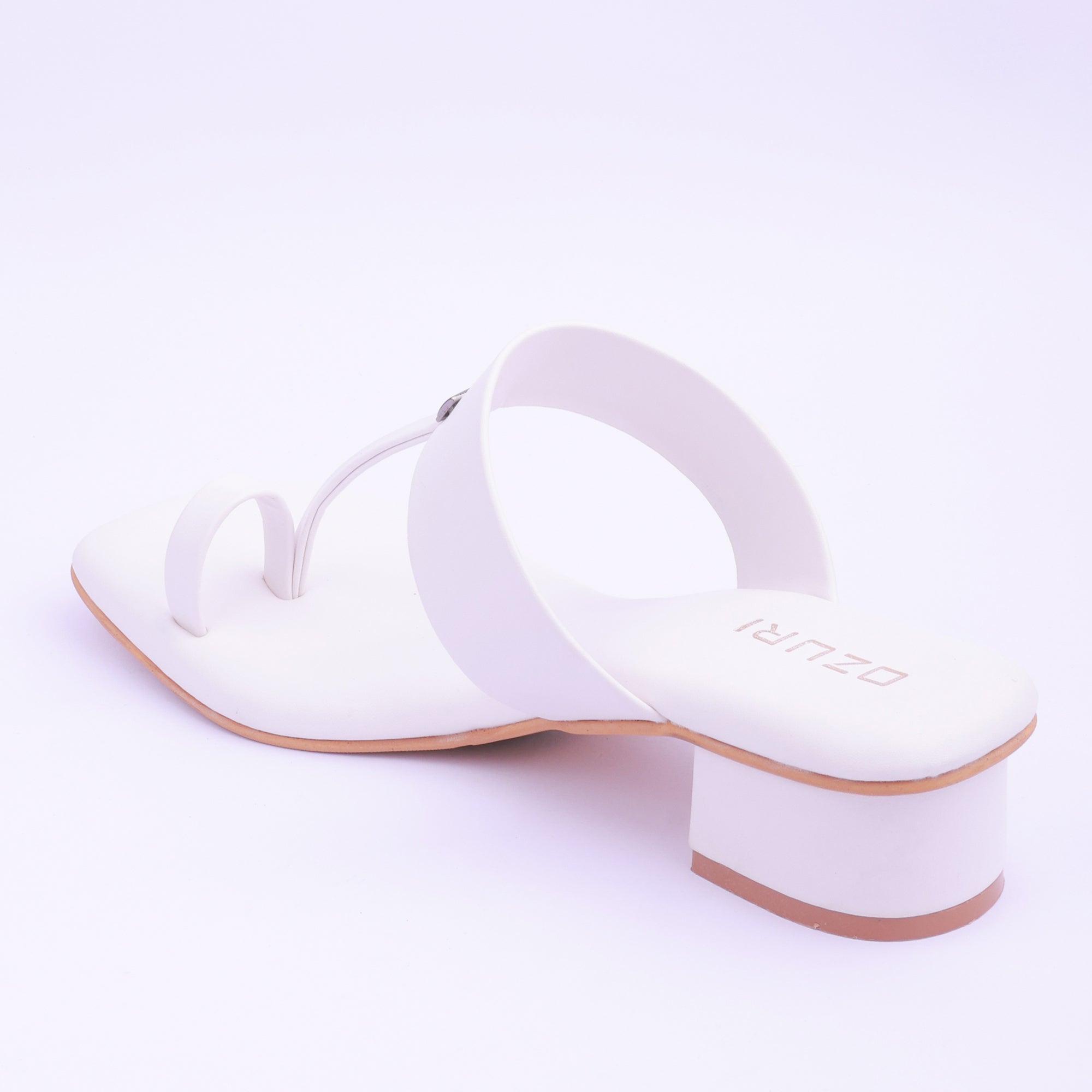 Stylish Toe Ring Block Heel Sandals for Women