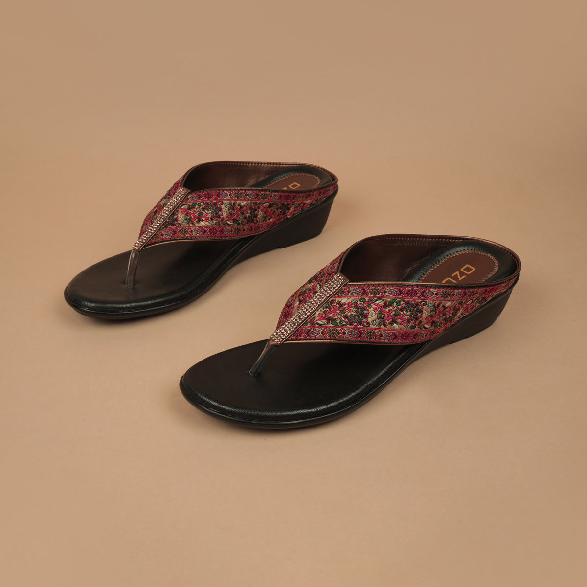 Zifat Embroidered Slip Ons