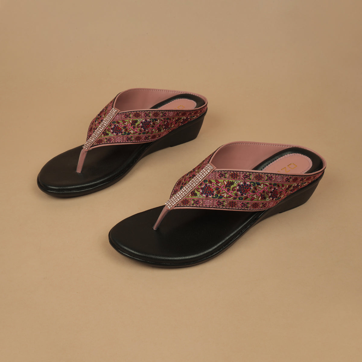 Zifat Embroidered Slip Ons