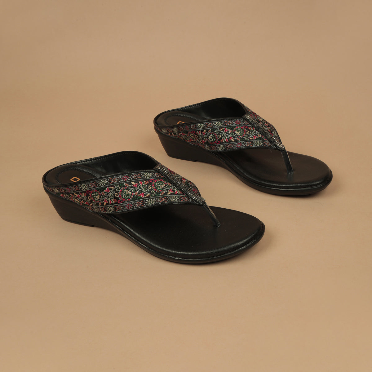 Zifat Embroidered Slip Ons