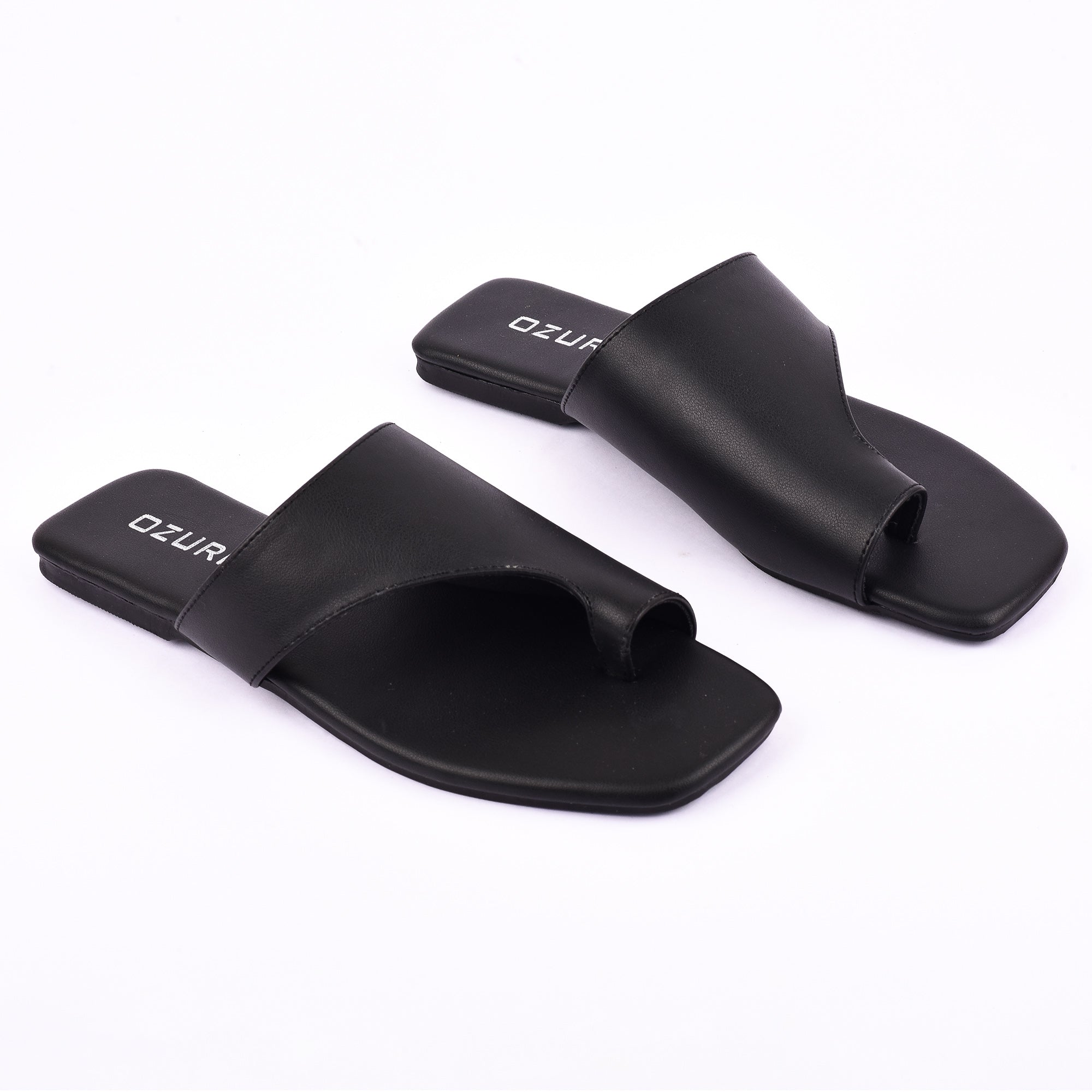 Modern Slip-On Toe Loop Flat Sandal for Women