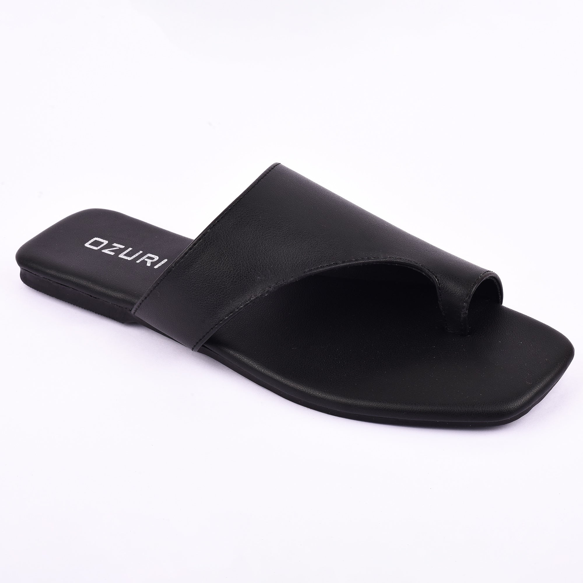 Modern Slip-On Toe Loop Flat Sandal for Women